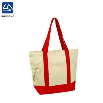 wholesale high quality canvas tote beach bag,eco friendly shopping bag